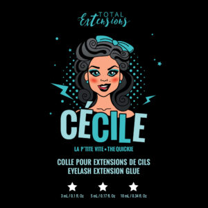Cecile - Colle Professionnelle Extra-Rapide pour Extensions de cils