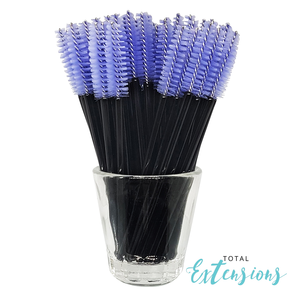 Total Wands Classique - Brossettes à mascara jetables en nylon doux - Image 3