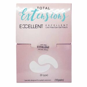 Excellent Patchs non-fibreuses pour extensions de cils et yeux sensibles
