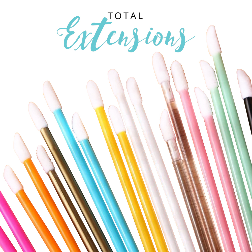 Total Wands Mousse - Applicateurs jetables à embout mousse floquée - Image 2